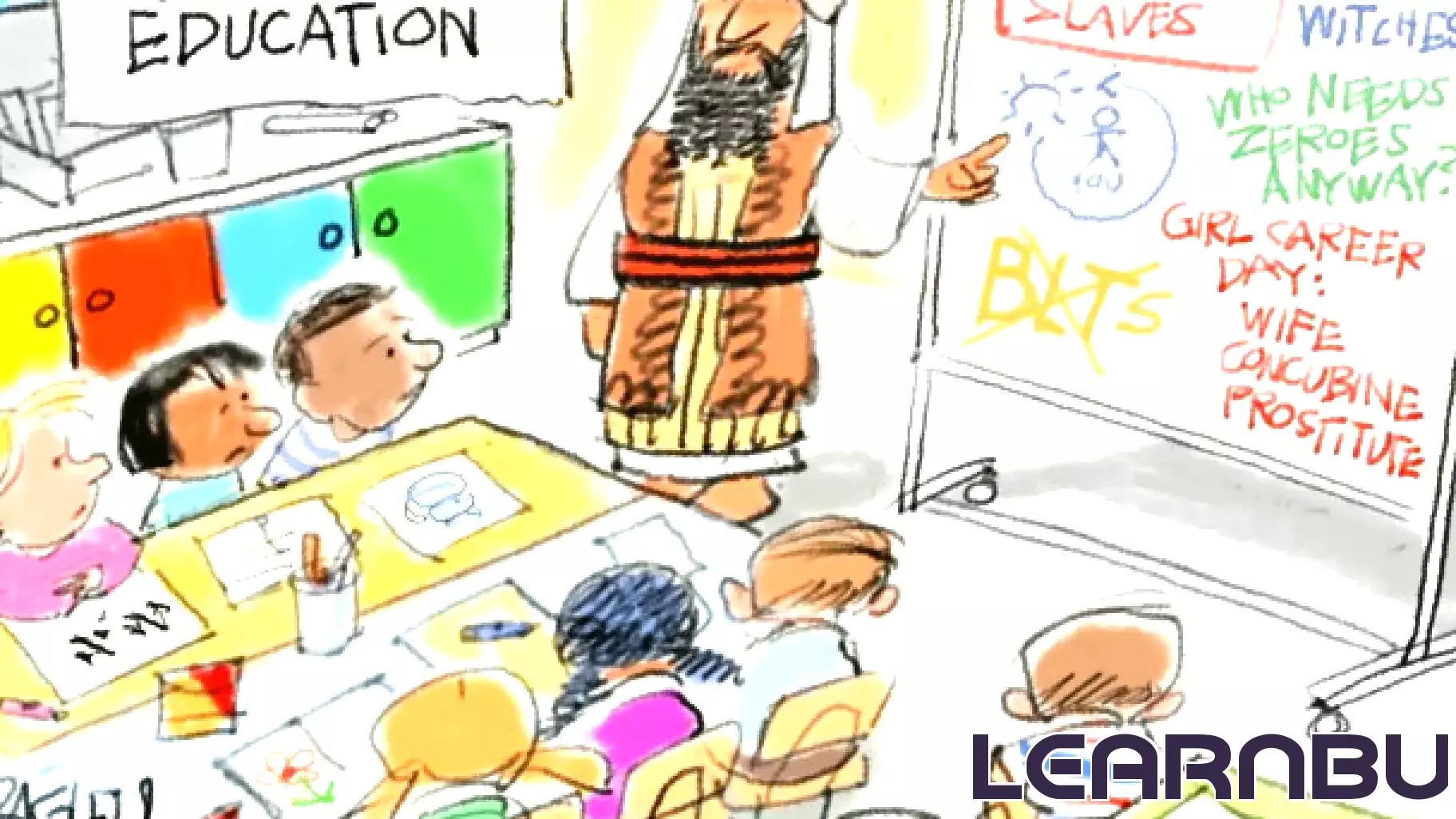 A Cartoonist's Perspective on Bible-Based Education